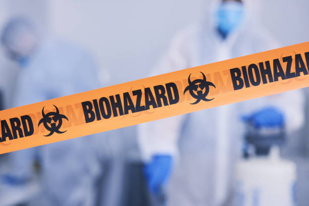 Professional Biohazard technician working in Point Pleasant, PA